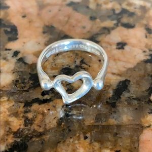 Tiffany & Co. Peretti Open Heart Ring
